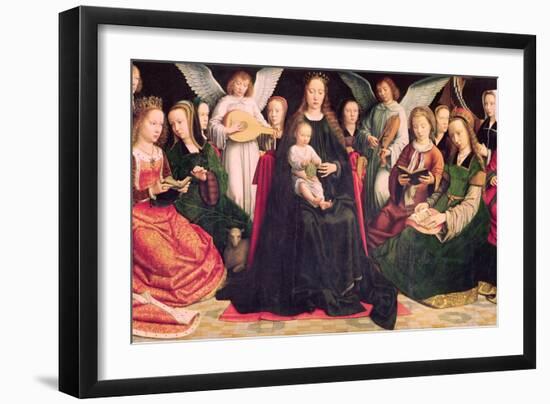 Virgin and Child with Saints, circa 1509-Gerard David-Framed Giclee Print