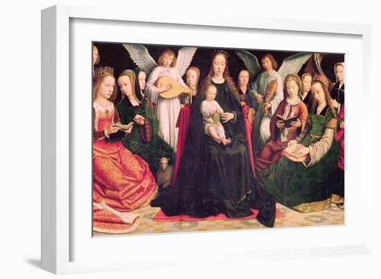 Virgin and Child with Saints, circa 1509-Gerard David-Framed Giclee Print