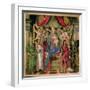 Virgin and Child with Saints from the Altarpiece of San Barnabas, circa 1487-Sandro Botticelli-Framed Giclee Print