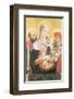 Virgin And Child With Saints Paul And Jerome-Bartolomeo Vivarini-Framed Premium Giclee Print