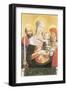 Virgin And Child With Saints Paul And Jerome-Bartolomeo Vivarini-Framed Premium Giclee Print