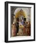 Virgin and Child with Saints-Marcello Fogolino-Framed Art Print