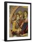 Virgin and Child with Six Angels, Called the Madonna of the Pomegranate-Sandro Botticelli-Framed Giclee Print