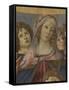 Virgin and Child with Six Angels (Madonna of the Pomegranate)-Sandro Botticelli-Framed Stretched Canvas