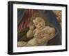 Virgin and Child with Six Angels (Madonna of the Pomegranate)-Sandro Botticelli-Framed Giclee Print