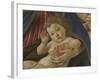 Virgin and Child with Six Angels (Madonna of the Pomegranate)-Sandro Botticelli-Framed Giclee Print