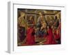 Virgin and Child with SS. Mary Magdalene, John The Baptist, Cosmo, Damian, Francis and Catherine-Sandro Botticelli-Framed Giclee Print