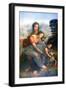 Virgin and Child with St Anne, 1502-1516-Leonardo da Vinci-Framed Giclee Print