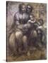 Virgin and Child with St. Anne and Infant-Leonardo da Vinci-Stretched Canvas