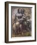 Virgin and Child with St. Anne and Infant-Leonardo da Vinci-Framed Giclee Print