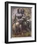 Virgin and Child with St. Anne and Infant-Leonardo da Vinci-Framed Giclee Print