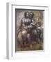 Virgin and Child with St. Anne and Infant-Leonardo da Vinci-Framed Giclee Print