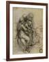 Virgin and Child with St. Anne-Leonardo da Vinci-Framed Giclee Print