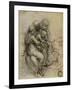 Virgin and Child with St. Anne-Leonardo da Vinci-Framed Giclee Print