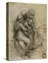 Virgin and Child with St. Anne-Leonardo da Vinci-Stretched Canvas