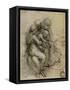 Virgin and Child with St. Anne-Leonardo da Vinci-Framed Stretched Canvas