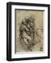 Virgin and Child with St. Anne-Leonardo da Vinci-Framed Premium Giclee Print