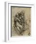 Virgin and Child with St. Anne-Leonardo da Vinci-Framed Premium Giclee Print