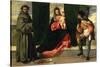 Virgin and Child with St. Anthony of Padua and St. Rocco-Giorgione-Stretched Canvas