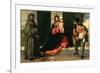 Virgin and Child with St. Anthony of Padua and St. Rocco-Giorgione-Framed Giclee Print