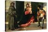 Virgin and Child with St. Anthony of Padua and St. Rocco-Giorgione-Stretched Canvas