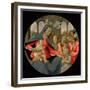 Virgin and Child with St. John the Baptist and the Three Archangels, Raphael, Gabriel and Michael-Sebastiano Mainardi-Framed Giclee Print