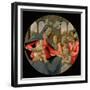 Virgin and Child with St. John the Baptist and the Three Archangels, Raphael, Gabriel and Michael-Sebastiano Mainardi-Framed Giclee Print