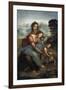 Virgin and Child with St-Leonardo da Vinci-Framed Premium Giclee Print