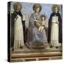 Virgin and Child with Sts. Dominic and Thomas Aquinas-Fra Angelico-Stretched Canvas