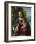 Virgin and Child with the Young Saint John the Baptist, C.1515-Correggio-Framed Giclee Print