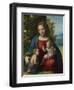 Virgin and Child with the Young Saint John the Baptist, C.1515-Correggio-Framed Giclee Print