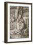 Virgin and Child with Two Angels, 1523-Lucas van Leyden-Framed Giclee Print