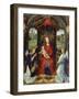 Virgin and Child with Two Angels-Hans Memling-Framed Giclee Print