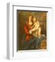 Virgin and Child-Sir Anthony Van Dyck-Framed Collectable Print