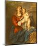 Virgin and Child-Sir Anthony Van Dyck-Mounted Collectable Print