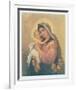 Virgin and Child-Zatzka-Framed Collectable Print