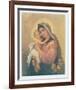 Virgin and Child-Zatzka-Framed Collectable Print