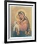 Virgin and Child-Zatzka-Framed Collectable Print