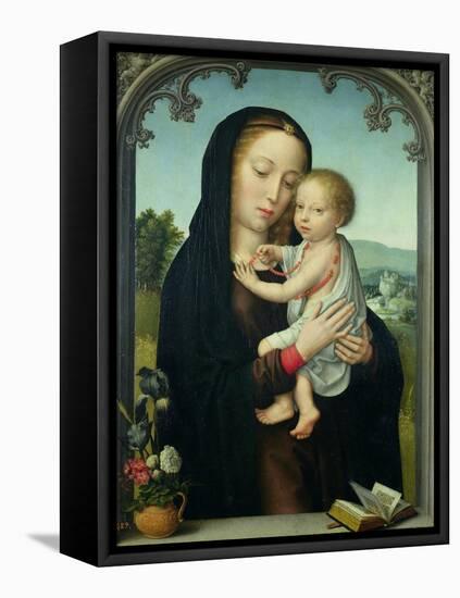Virgin and Child-Gerard David-Framed Stretched Canvas