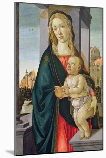 Virgin and Child-Sandro Botticelli-Mounted Giclee Print