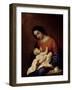 Virgin and Child-Francisco de Zurbarán-Framed Giclee Print