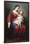 Virgin and Child-Bartolome Esteban Murillo-Framed Art Print