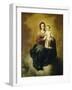 Virgin and Child-Bartolome Esteban Murillo-Framed Art Print