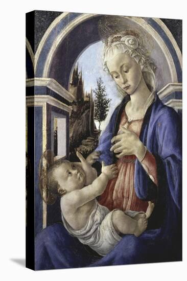 Virgin and Child-Sandro Botticelli-Stretched Canvas