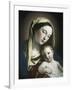 Virgin and Child-Giovanni Battista Salvi da Sassoferrato-Framed Art Print