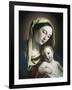 Virgin and Child-Giovanni Battista Salvi da Sassoferrato-Framed Art Print