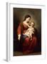 Virgin and Child-Bartolome Esteban Murillo-Framed Art Print