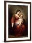 Virgin and Child-Bartolome Esteban Murillo-Framed Art Print