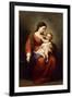 Virgin and Child-Bartolome Esteban Murillo-Framed Art Print