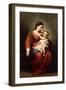 Virgin and Child-Bartolome Esteban Murillo-Framed Art Print